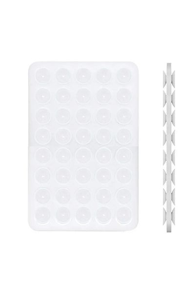 Choice Transparent-1PC Double Sided Silicone Suction Cup For Mobile Phone Adhesive Silicone Rubber Sucker P