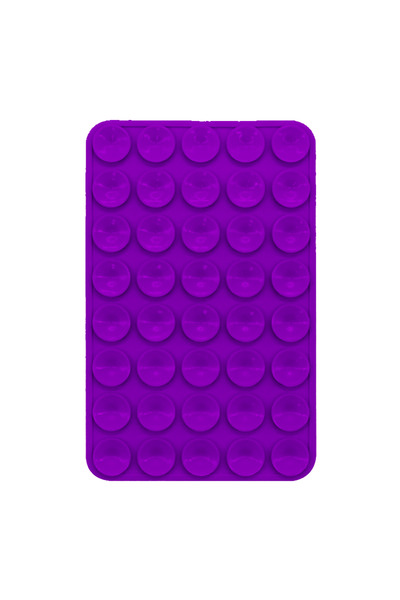 Choice Purple-1PC Double Sided Silicone Suction Cup Phone Case Detachable Sta...
