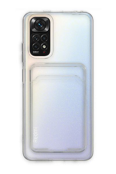 CepteToptan حافظة هاتف Xiaomi Redmi Note 11 مصنوعة من السيليكون الشفاف - شفاف - MKİ2934-3808