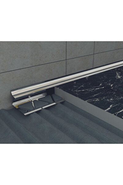 Global 12 MM ALM. SERAMİK İÇ KÖŞE PROFİLİ MAT SİYAH 2.7m Boy