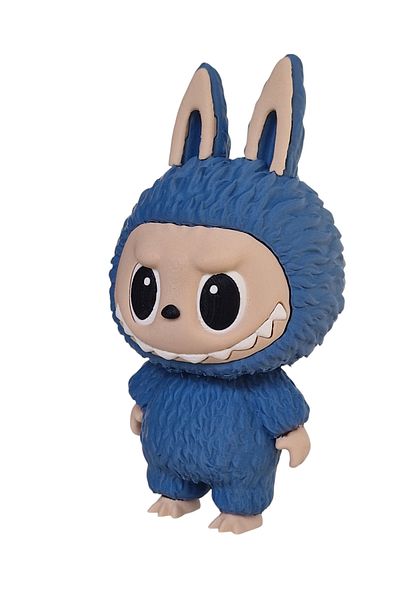 3DONE MODELS Labubu Figurine – Collectible Character, 3D Printed, Petrol Blue, Geek Decor & Unique Gift