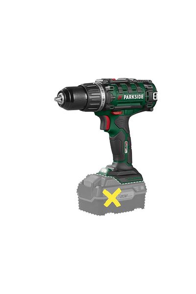 PARKSIDE Drill and Screwdriver PABS 20-Li I9 without battery without charger