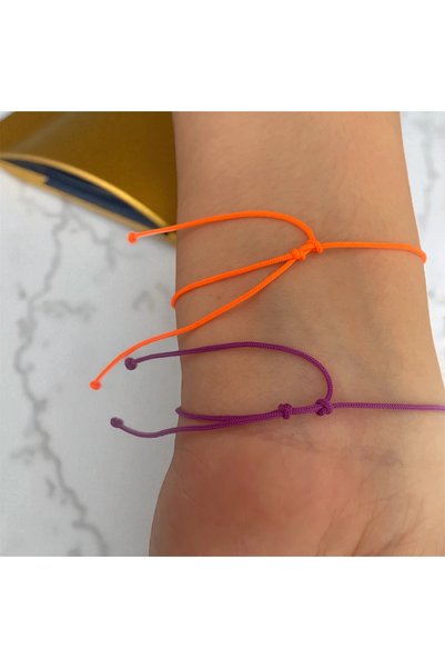 andela Double Friend, Dear Rope Bracelet