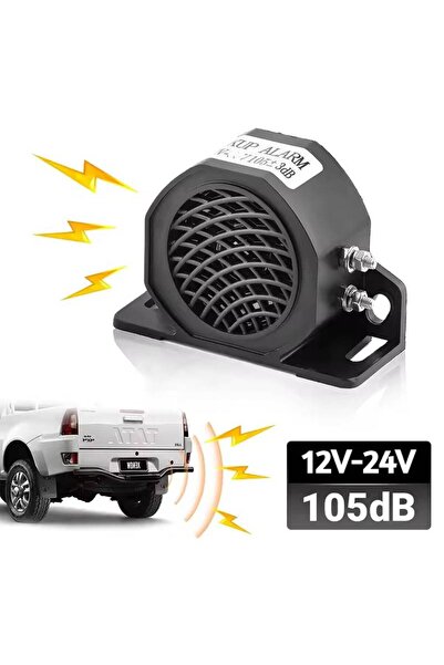 BGRJ Automotive Sirenă clasică de alarmă la mersul înapoi 12V-24V