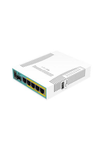 MIKROTIK RouterBOARD hEX RB960PGS - router - desktop | 4-portowy switch