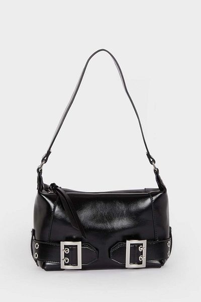 DeFacto Women's Faux Leather Crossbody Bag F1568Axns