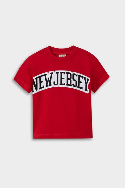DeFacto Baby Boy Regular Fit Printed Short Sleeve T-Shirt F3916A525Au