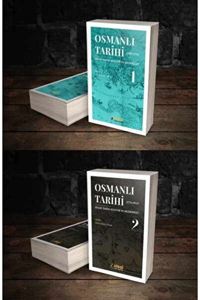 İdeal Kültür Yayıncılık Osmanlı Tarihi 1 - 2 Cilt Takım