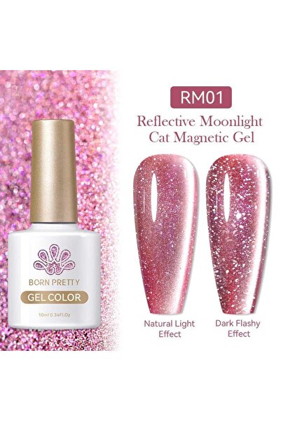 Born Pretty Moonlight Reflective Cat Magnetic Gel/Ay Işıltısı Reflective Kedi...