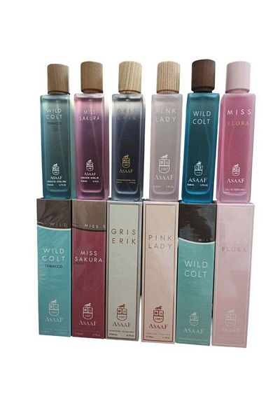 As 6-piece perfume set, 200ml