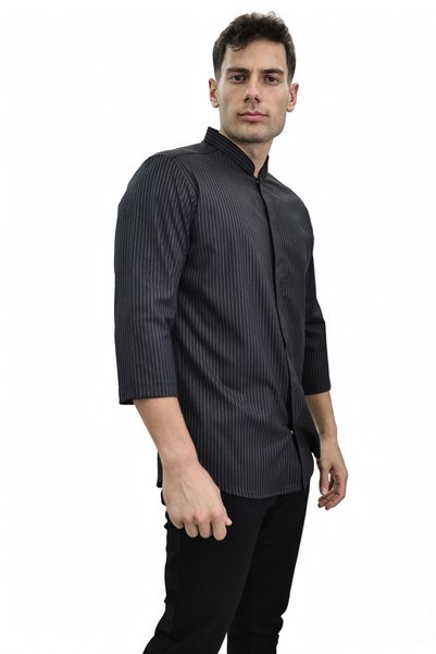 Das Uniform قميص الشيف المخطط، ملابس الطهي، جيرسي الشيف
