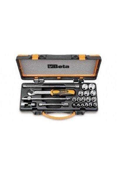 Beta 910 A/C16 Socket Wrench Set 6-22mm - 3/8''