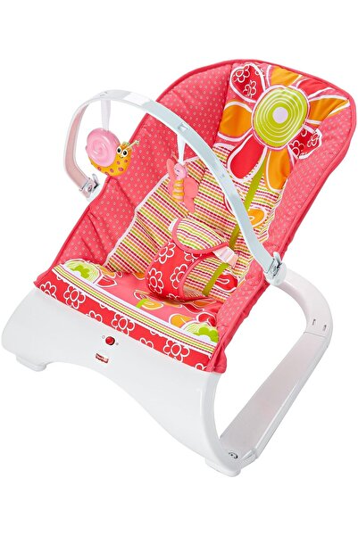 rexa كرسي هزاز مريح منحني - نقشة زهور | مقعد مهدئ للأطفال (١٠٫٦٧ × ٥٣٫٣٤ × ٤١...