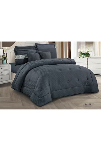 Moon Luxury 6-piece royal double bed sheet with a pattern to add beauty and elegance to your room. Quilt size 250x230 cm.