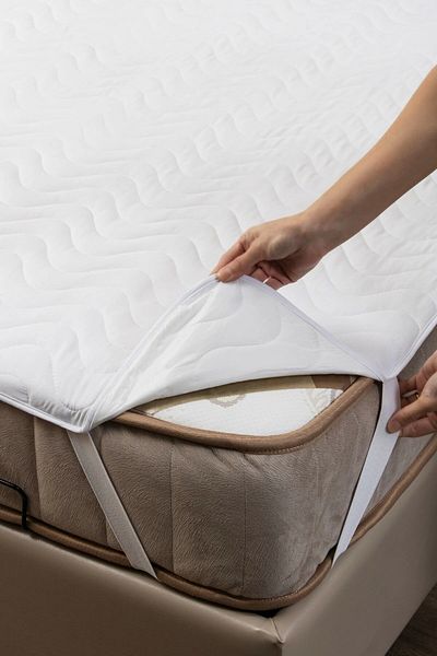 Toptan Bulurum Quilted Single Mattress Protector Liquid Proof Mattress Cover (100 X 200)