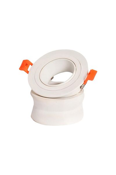 Siera 9.5cm White Aluminum Spotlight Movable 9280