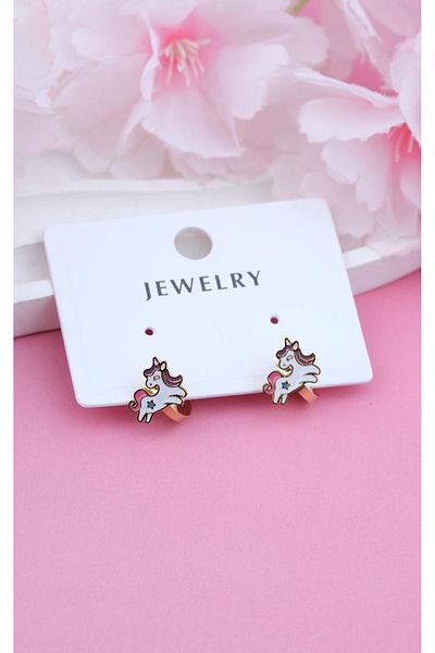Jack Ferrero Figure Minelli Steel Children's Earrings