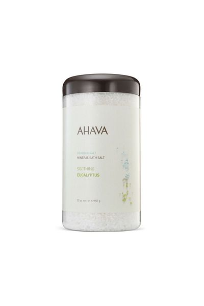 AHAVA Sare de baie hidratantă cu sare de Marea Moartă și eucalipt, 907 g