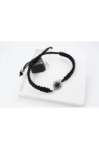 İhsan Çelik HÜNERTAŞ OLTU TAŞ BORSASI Drop Fishing Stone Silver Frame Adjusta...