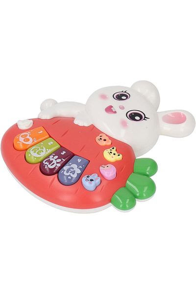 rexa Baby Piano Keyboard Toys Funny Sounds Flexible Buttons Cartoon Piano Toys Cute Animal Shape