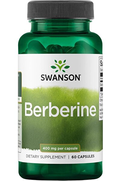 SWANSON Berberine - Standardized 97% Berberine HCl Blood sugar - 400mg Each -...