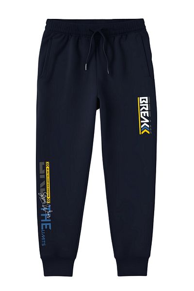 FYK KİDS Pantaloni de sport BREAK PRINTED POCKET pentru băieți