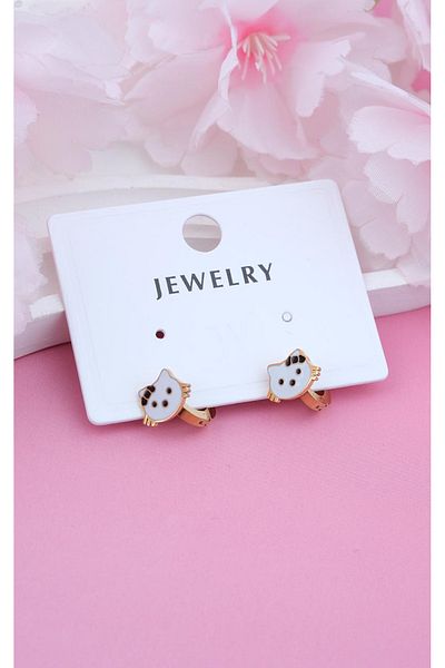 Jack Ferrero Figure Minelli Steel Children's Earrings
