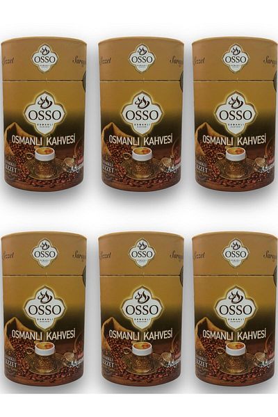 Osso 6 Cylinder Ottoman Coffee (6X200=1200Gr)