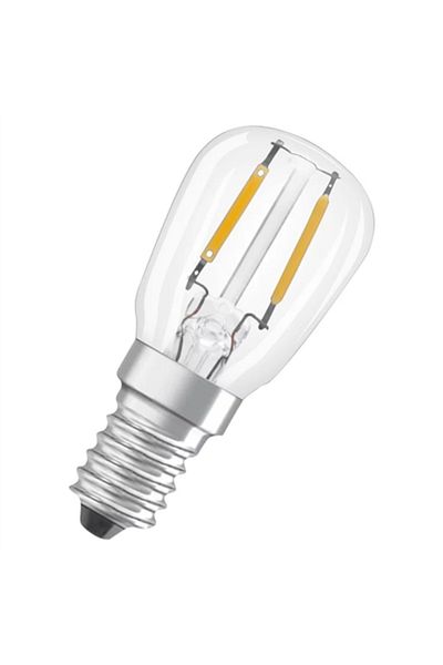 Osram Bec LED Parathom T26 FIL E14, 2.2W, Alb cald, Nedimabil, Echivalent 10W