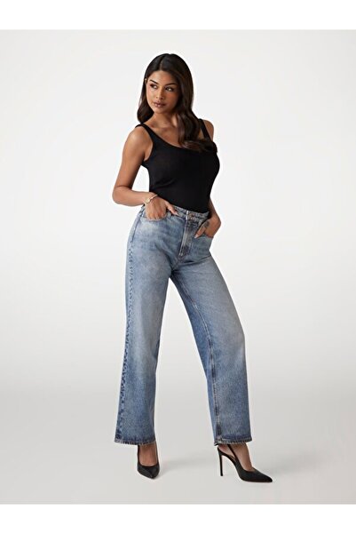 Guess Wıde Kadın Denim Pantolon