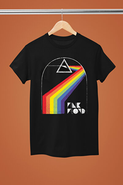 MAGORS ΜΠΛΟΥΖΑ PINK FLOYD ΒΑΜΒΑΚΙ ΚΟΝΤΟ ΜΑΝΙΚΙ ΚΑΝΟΝΙΚΟ ΣΚΕΛΟΣ ΡΟΚ