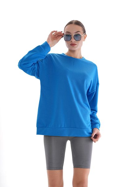 HOFY Hanorac oversize cu gât unisex