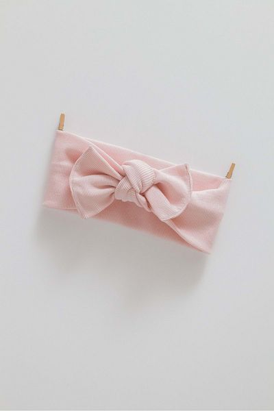 Caramell Rose Baby Bandana Dusty Rose