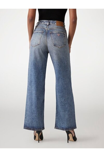 Guess Wıde Kadın Denim Pantolon