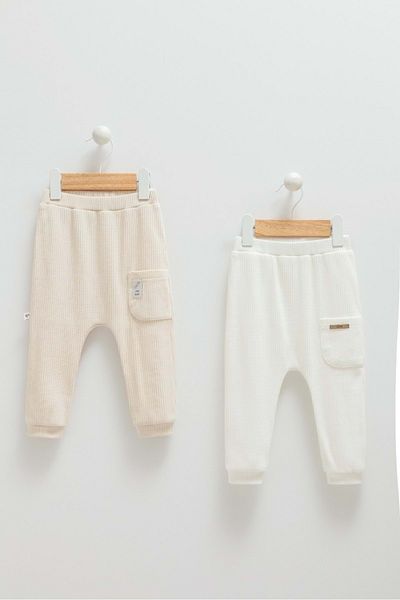 Caramell Happy Boy Double Pants Beige