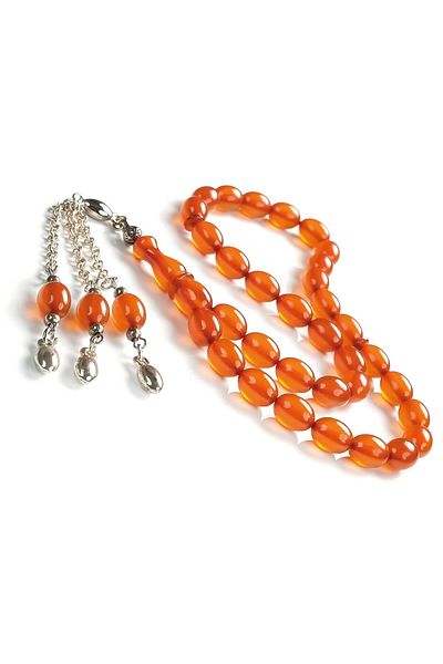 TESBİHCİBABA Dice Amber Prayer Beads Made of New Material