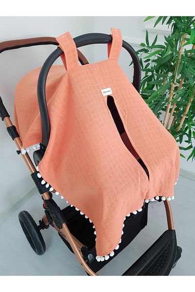 ilkimbebe Pompom Baby Stroller Cover
