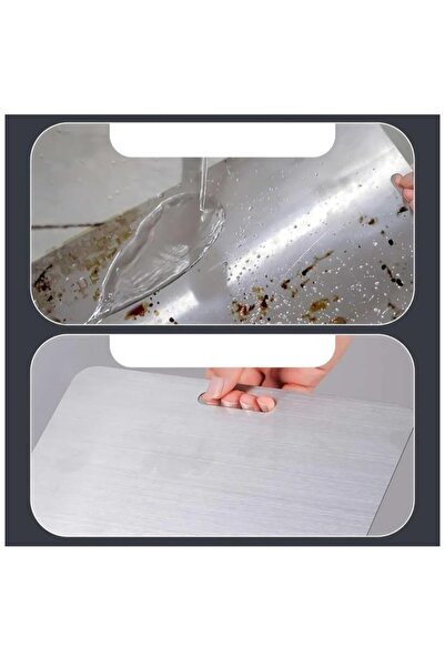 BİMOTE 2'li Paslanmaz Çelik Kesim Tahtası