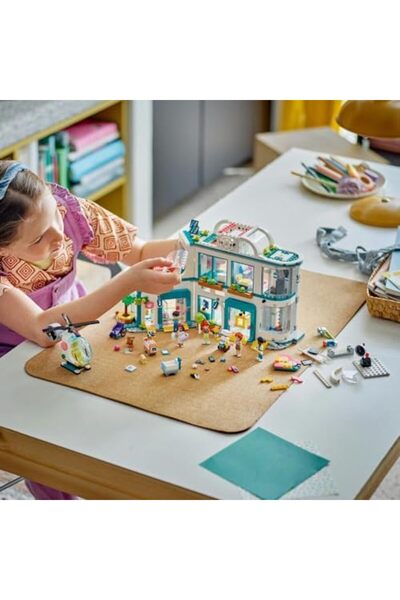 LEGO Friends Heartlake City Hospital Set with Helicopter Toy for 7 Plus Year Old Girls, Boys & Kids,