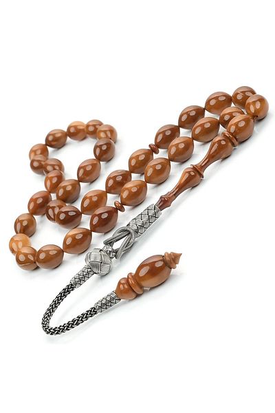 TESBİHCİBABA Alkan Master Craftsmanship Hand Knitted Kazaz Kuka Prayer Beads