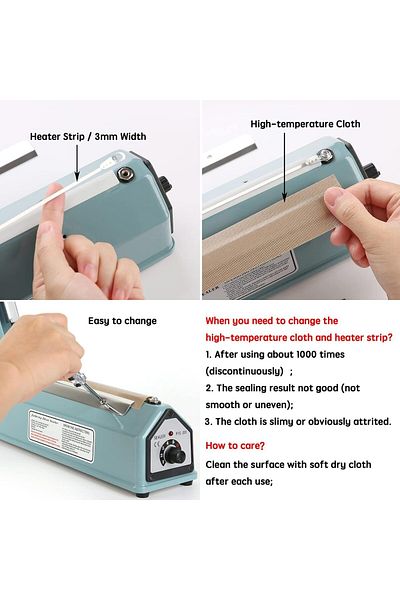 IMPULSE SEALER 30cm bag welding machine