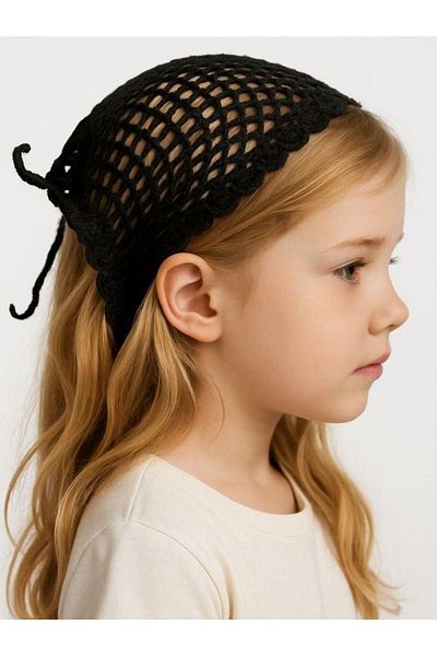 Zekids Hand Knitted Mesh Bandana