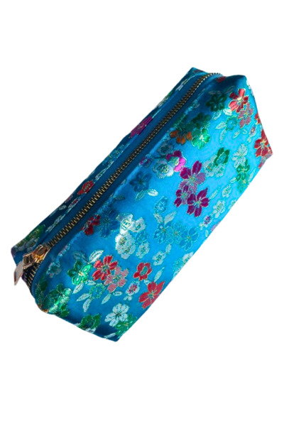 Glanart Θήκη για στυλό μονόχωρο με κεντημένο άνθος κερασιάς 1 τεμ