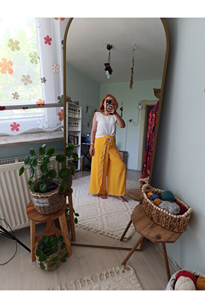 ÇATI KATI Çatı Katı Vintage Özel Tasarım Bohem Anvelop Pantolon