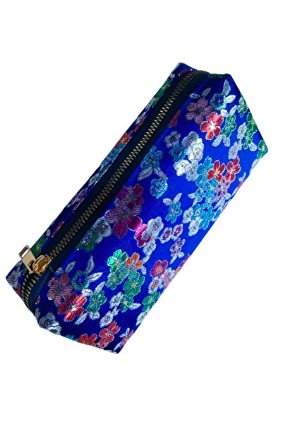 Glanart Θήκη για στυλό μονόχωρο με κεντημένο άνθος κερασιάς 1 τεμ