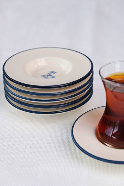 tabakevi Plate House Porcelain Vita Tea Plate Set 12cm 6 Pieces Bns6Ctprs1215