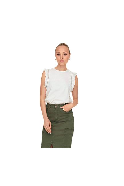 ONLY Women's Butterfly Sleeve T-Shirt 15289579