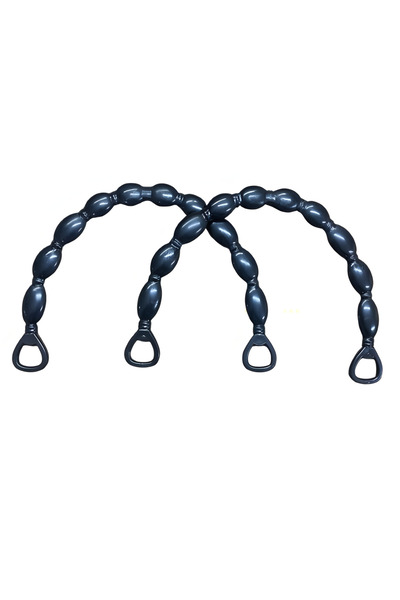 EleganTShoP Bambu Görünümlü Akrilik Çanta Sapı 17*23 cm T7M