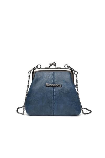 BARCELONA 21K Mini Size Wash Leather Scholarship Women's Pouch 21-K Barcelona 1907-7