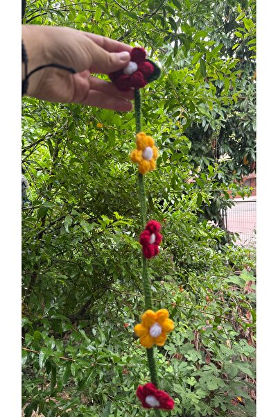 tasarım my home Knitted Cluster Buckle Girl's Daisy Buckle